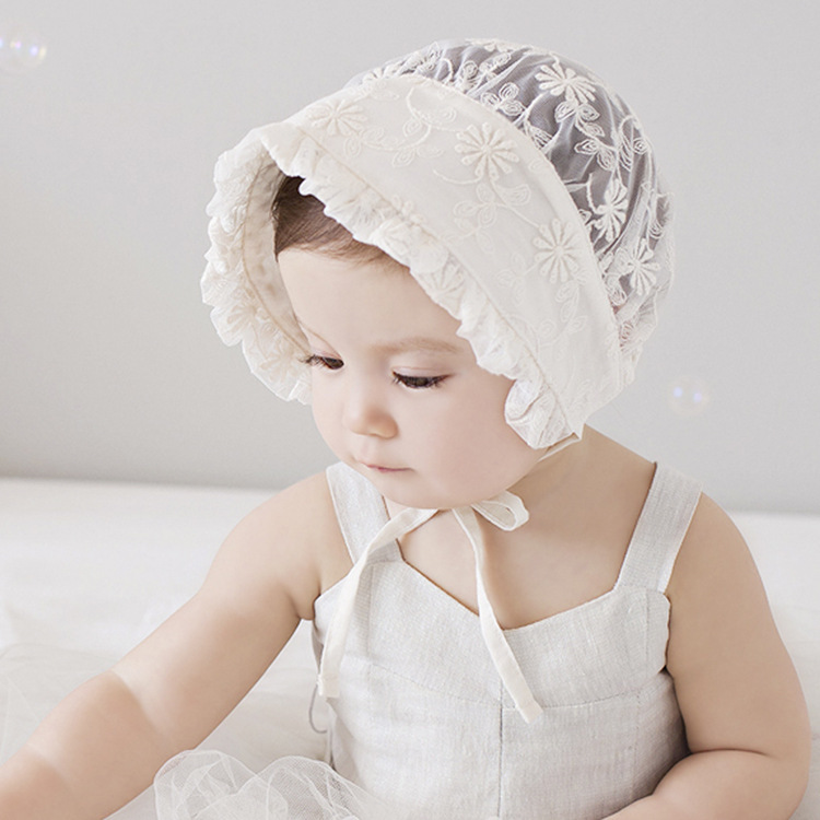 Baby girl's sun hat/fisherman hat - Image 2