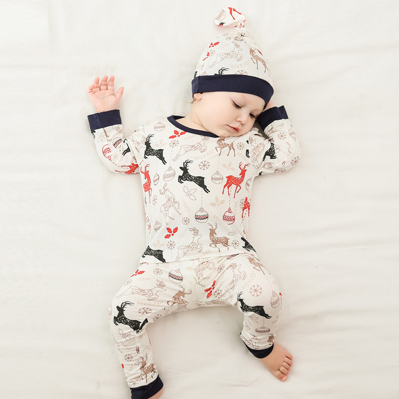 Children's Bamboo Fiber Baby Pajamas - Image 7