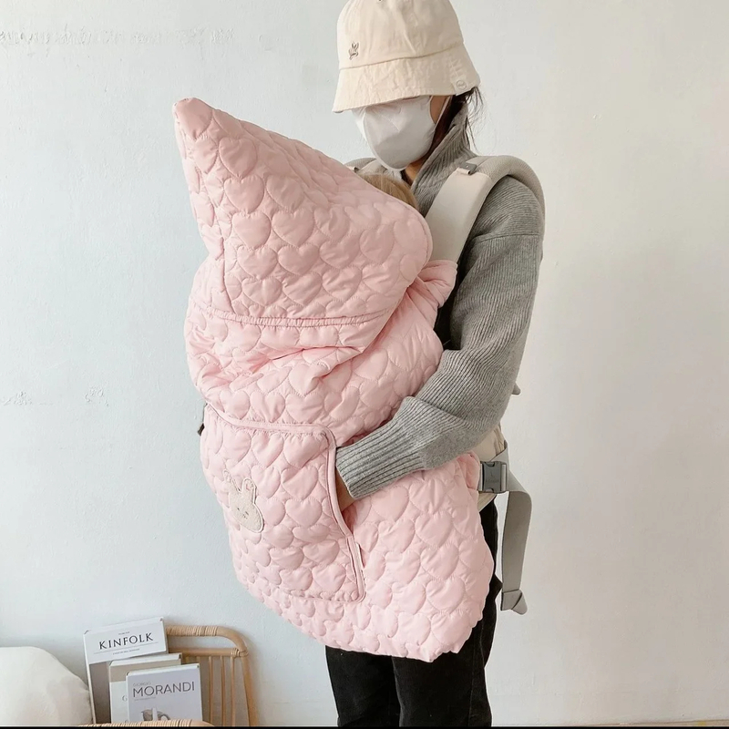 Baby stroller blanket, newborn swaddle - Image 7