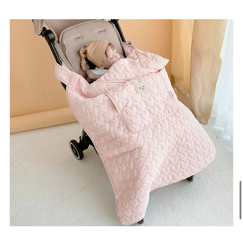 Baby stroller blanket, newborn swaddle