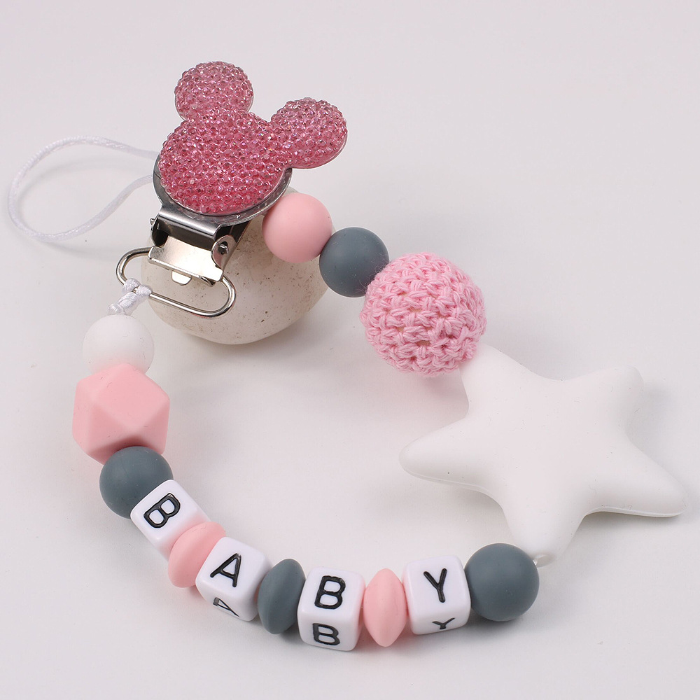 Pentagram-shaped silicone pacifier chain - Image 7