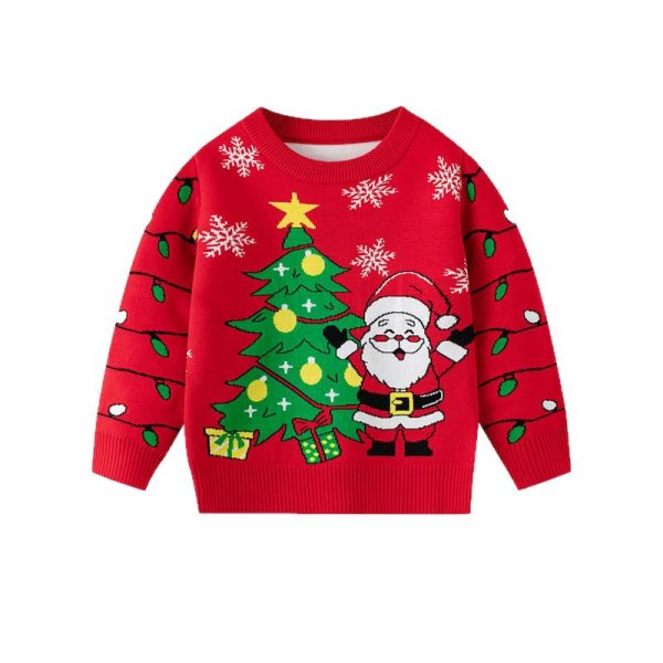 Baby's basic knitted sweater